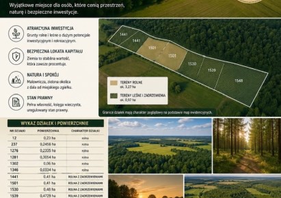 działka na sprzedaż - Zwierzyniec, Żurawnica